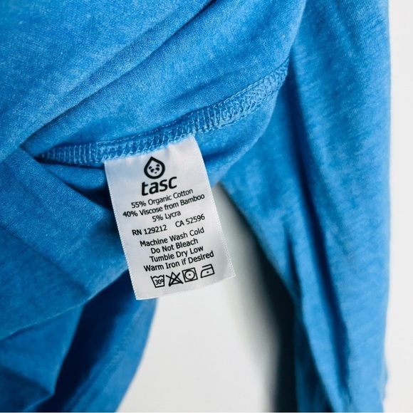 Tasc Carrollton Lightweight Organic Blend 1/4 Zip Jaspe Performance Pullover L - Picture 7 of 9